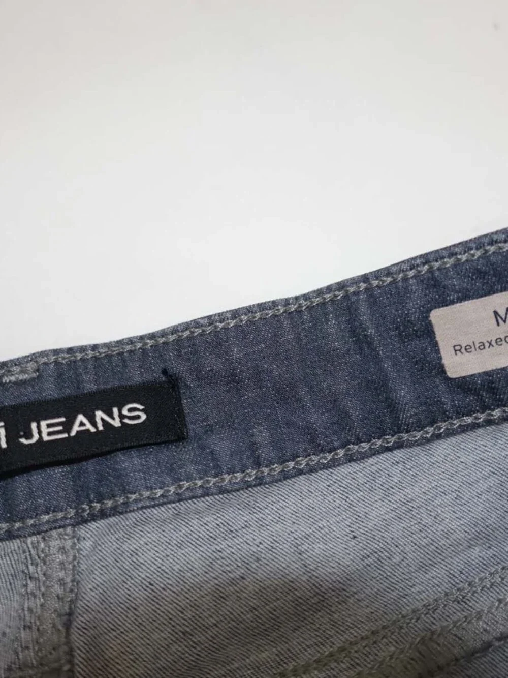 Mavi Men's Matt Relaxed Straight Leg Jeans Size 36 x 30 Gray Mid Rise Denim